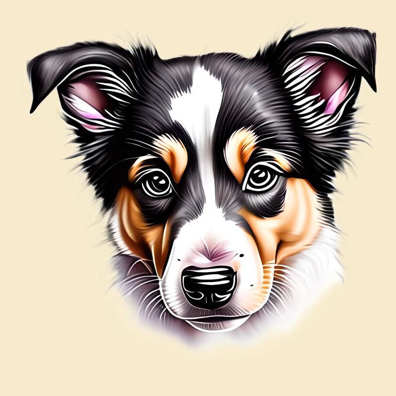 Australischer Schäferhund Hundehalter Hundewelpe