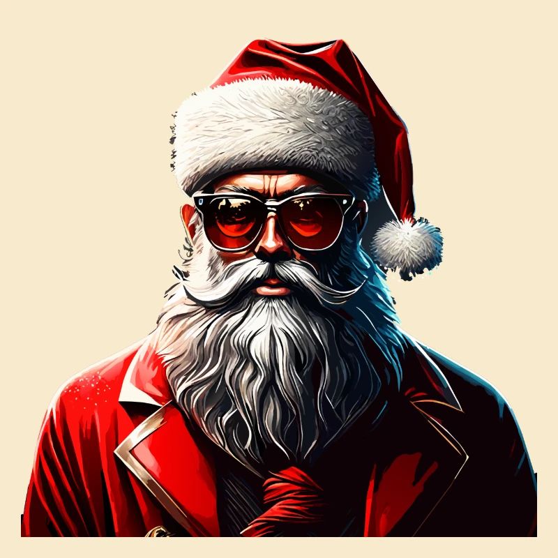 hipster claus