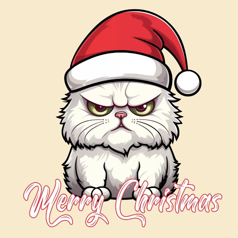 Weihnachts Katze