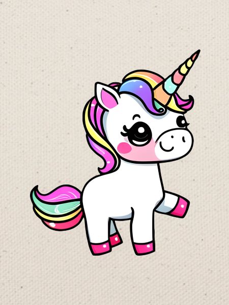Einhorn Fabeltier Mädchen Einhörner