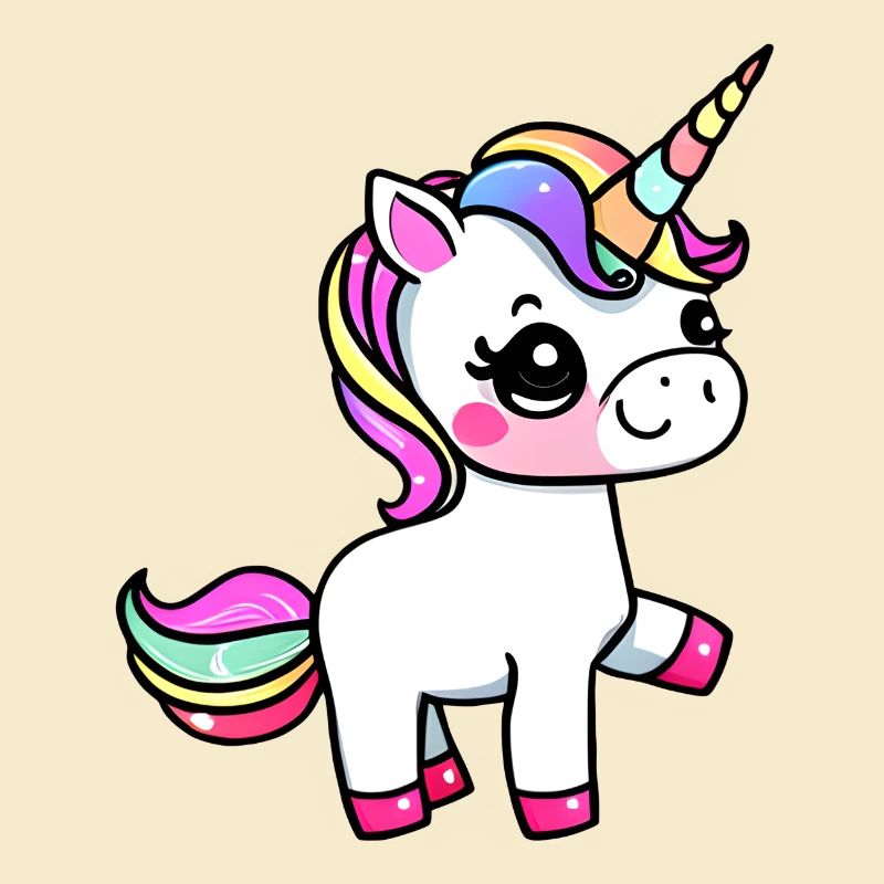 Einhorn Fabeltier Mädchen Einhörner