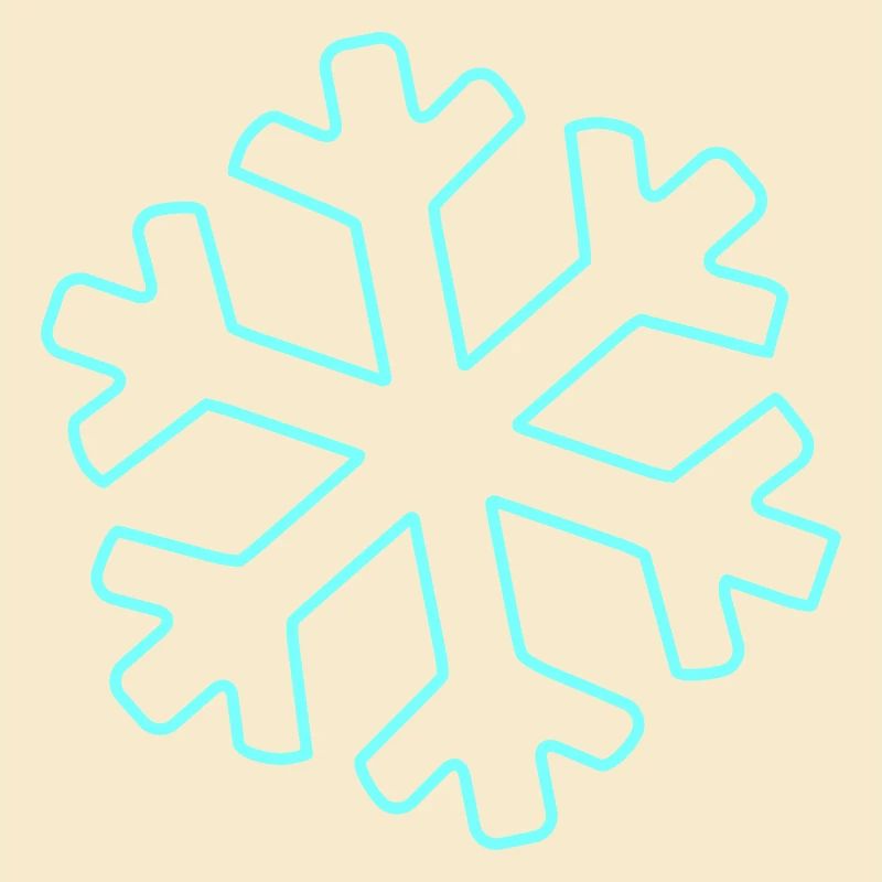 Conception de flocon de neige 1