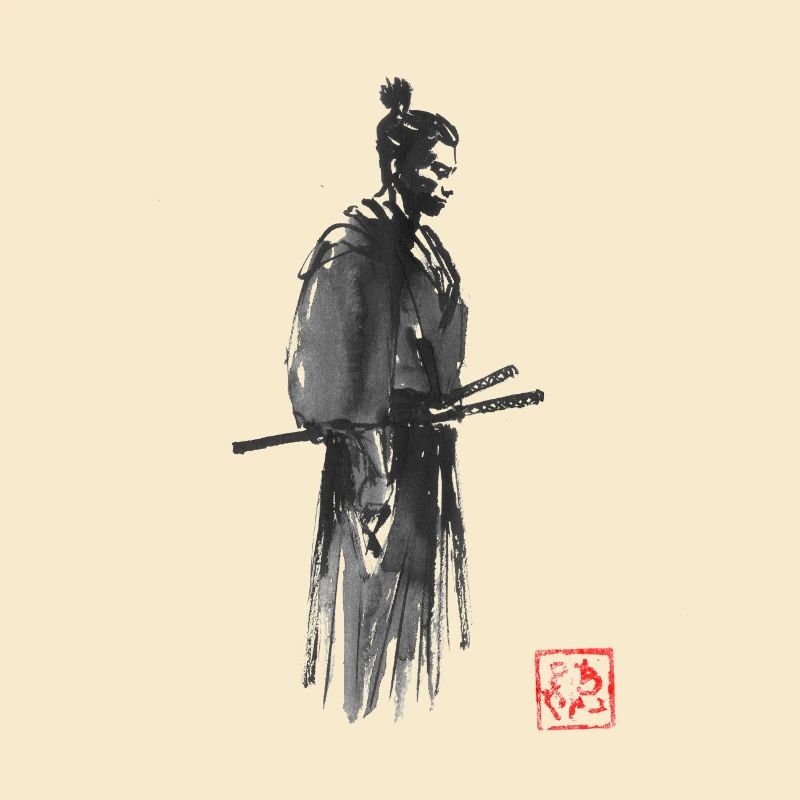 Samurai-Profil