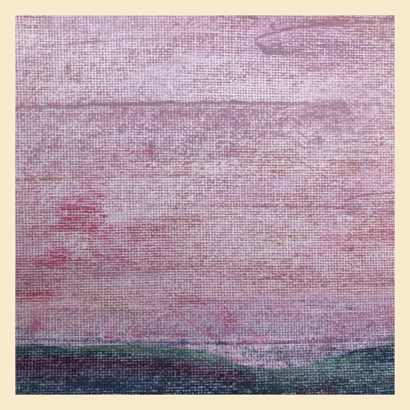 Abstrakter Rosa Himmel