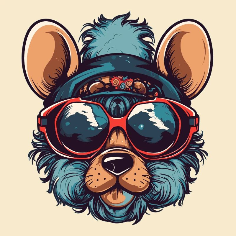 Maus Brille