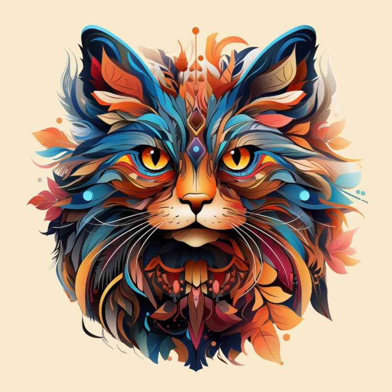 Chat Coloré