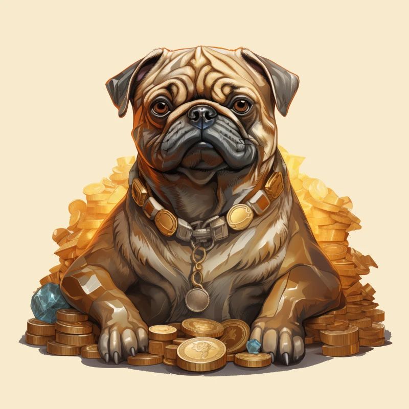 Mops Gold Digger