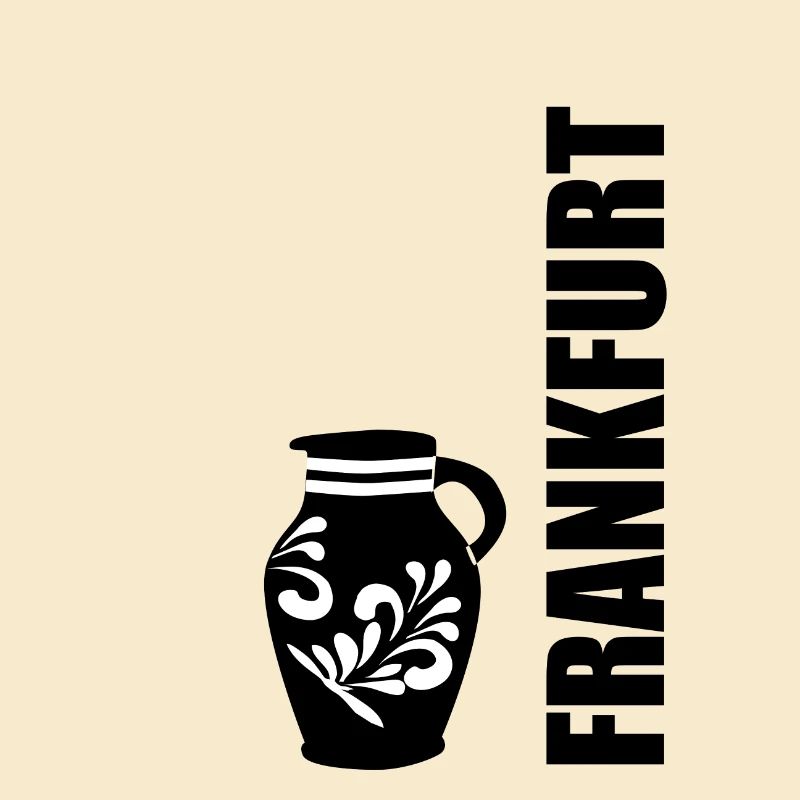 Frankfurt Bembel-Design #FFM #EiGude
