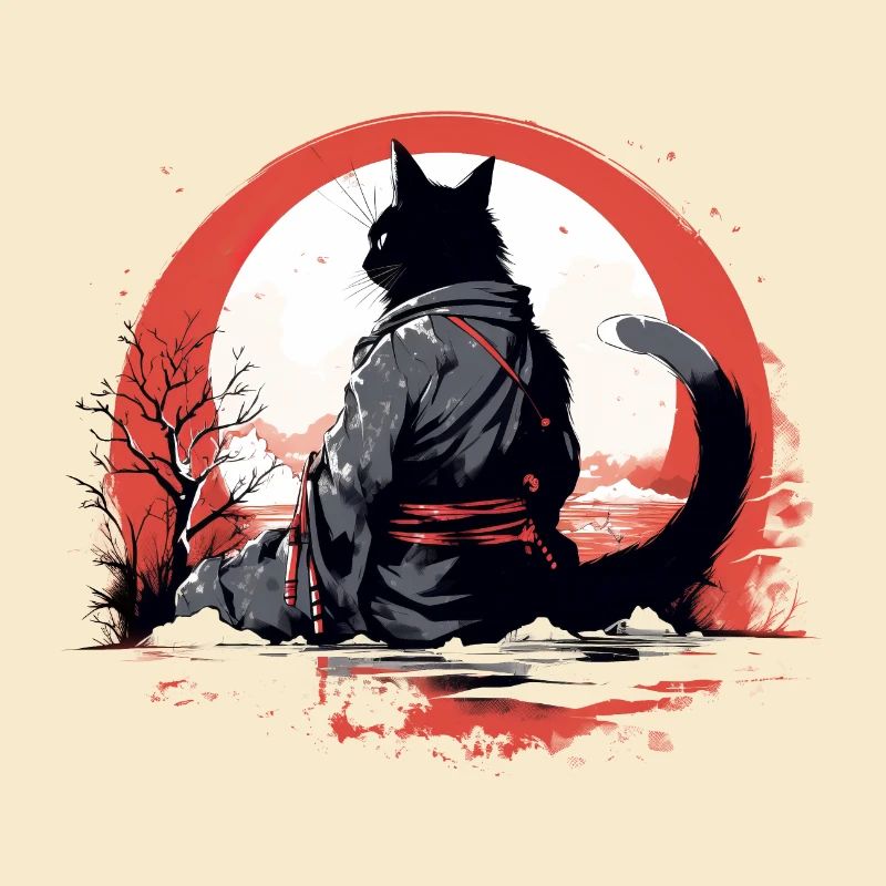 Samurai-Katze