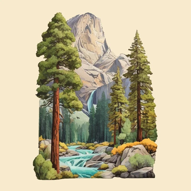 Wunder schöne Berglandschaft