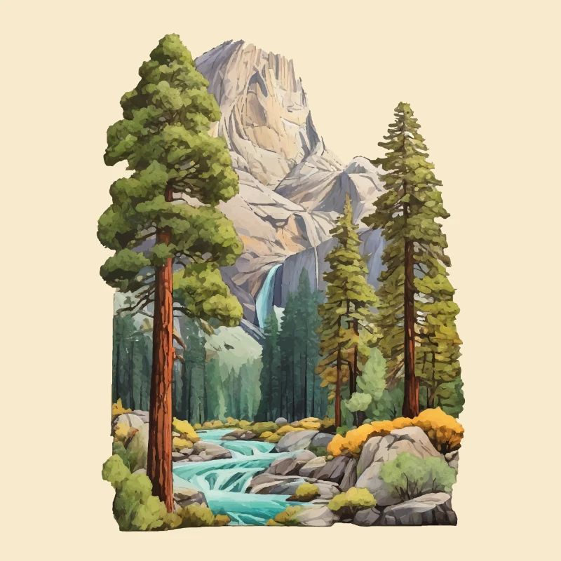 Wunder schöne Berglandschaft