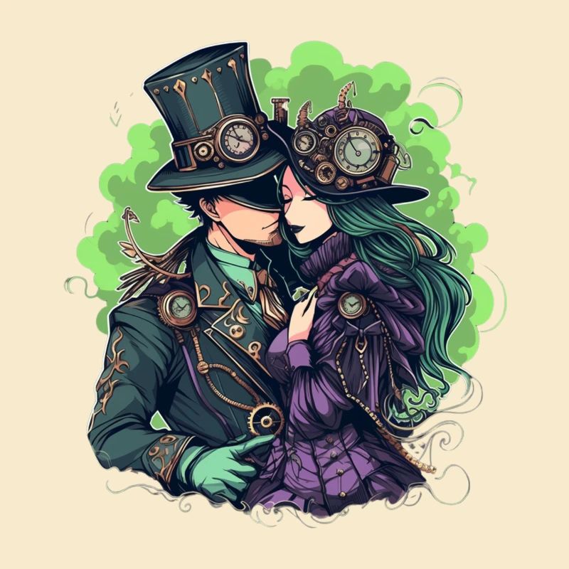 Steampunk-Couple