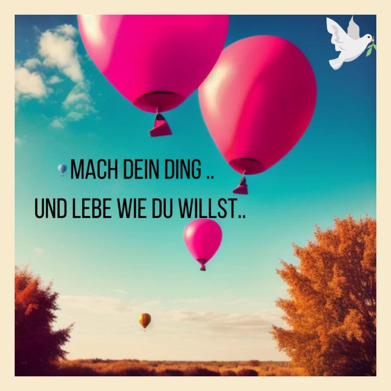 Luftballon Geschenkidee