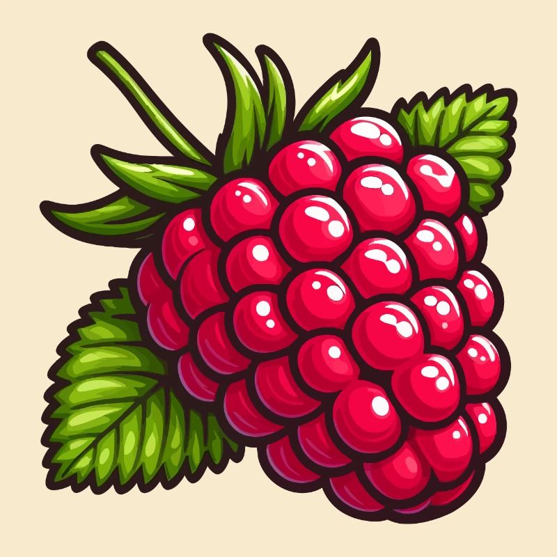 Large Leafy Raspberry
