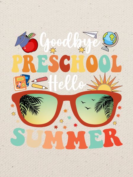 Tschüss Vorschule Hallo Sommer