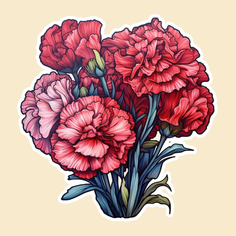 Nelken Strauß Carnation