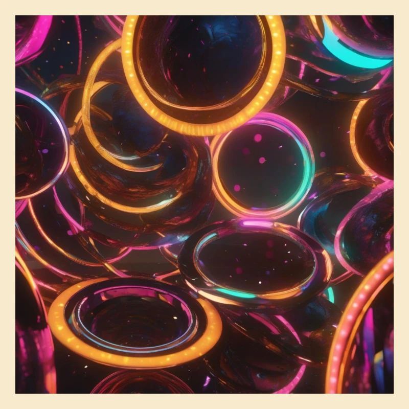 Neon Ringe