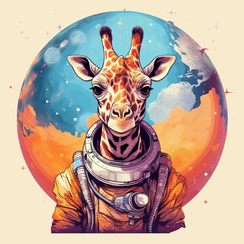 Girafe de l’espace
