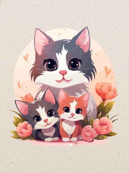 Katzen T-Shirt