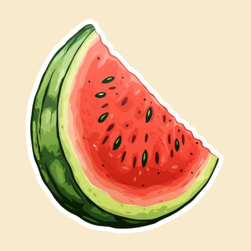 Melone im Sommer