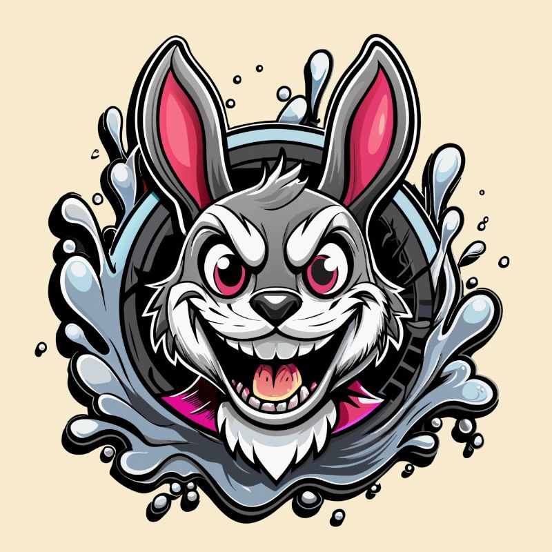 crazy easter bunny
