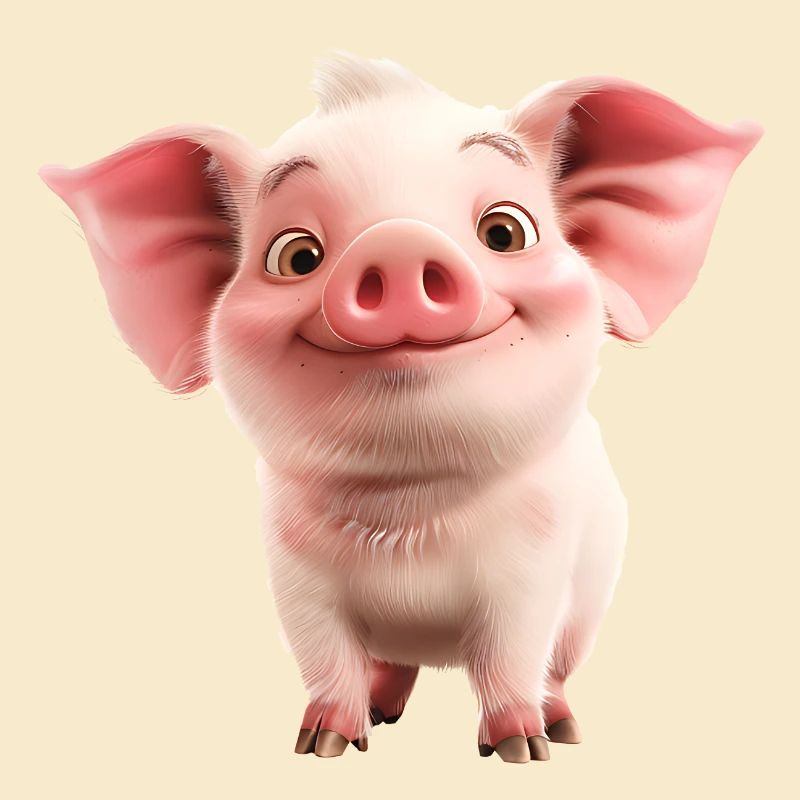 Kleines süßes Ferkel
