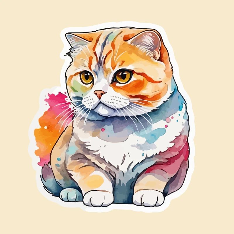 Scottish Fold Scottish Fold-Eared Cat