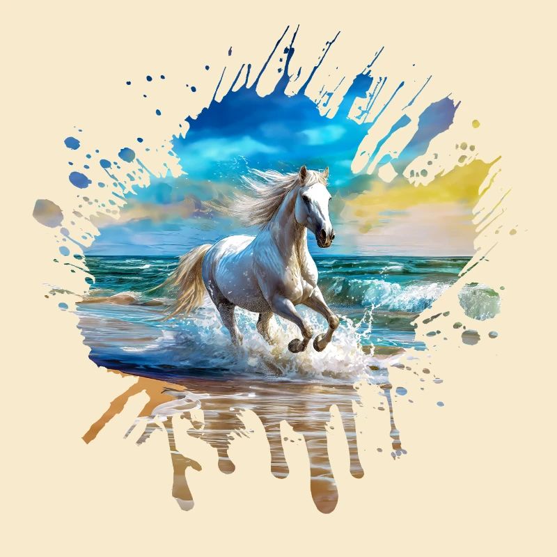 Pferd am Strand