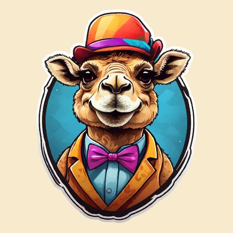 Funny Comic Camel