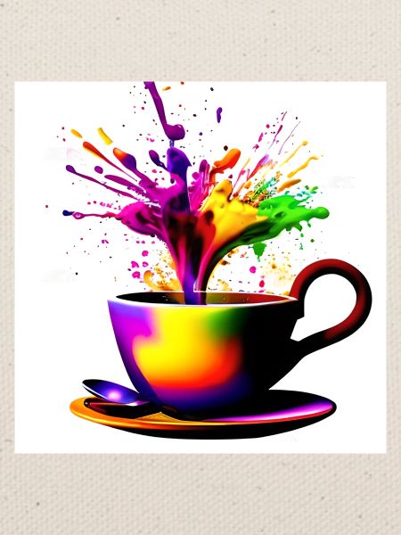 Kaffeetassen bunt 36