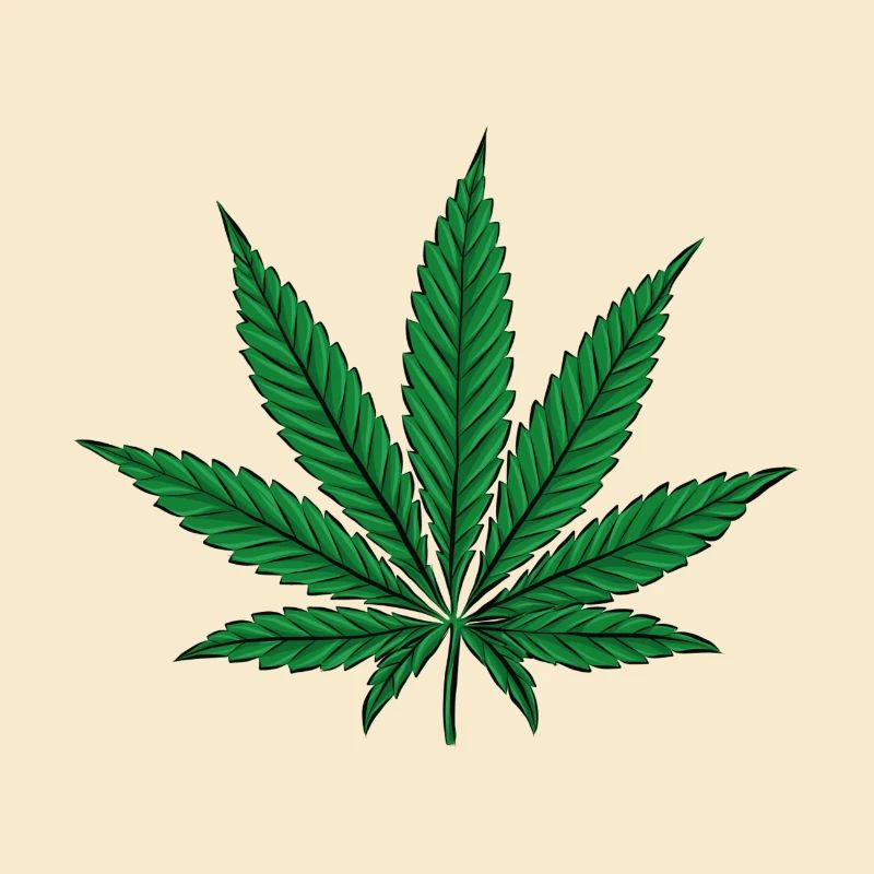Cannabis Blatt