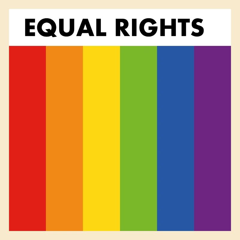 Equal rights pride flag