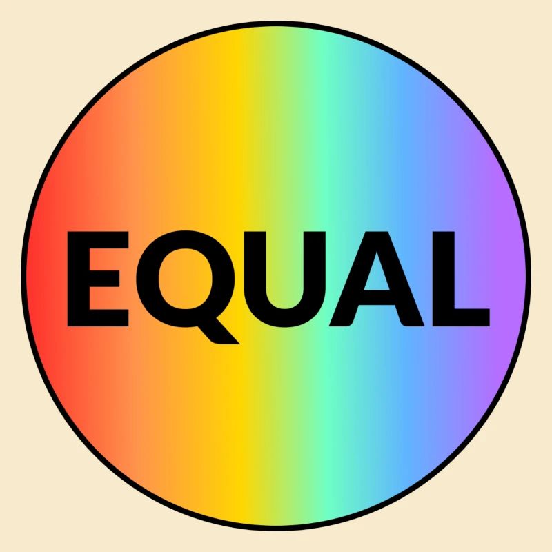 EQUAL - Regenbogen Gay Pride