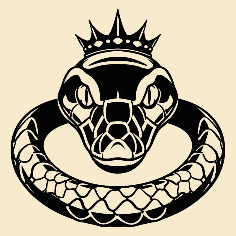 L’élégance du python royal