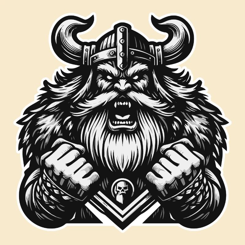 Mächtiger Wikingerkrieger Version 6