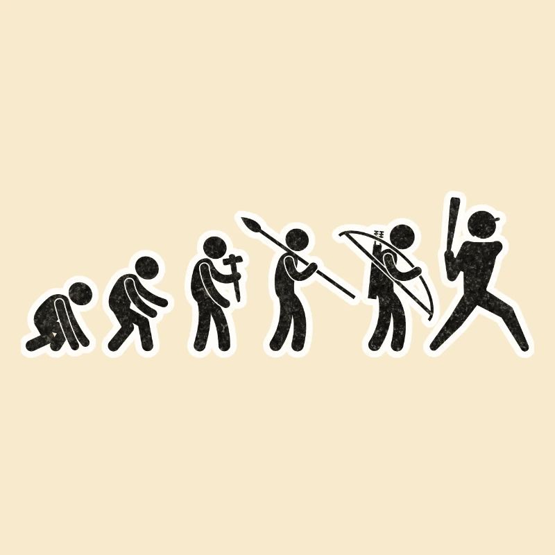 Evolution Baseball Player Black Grunge