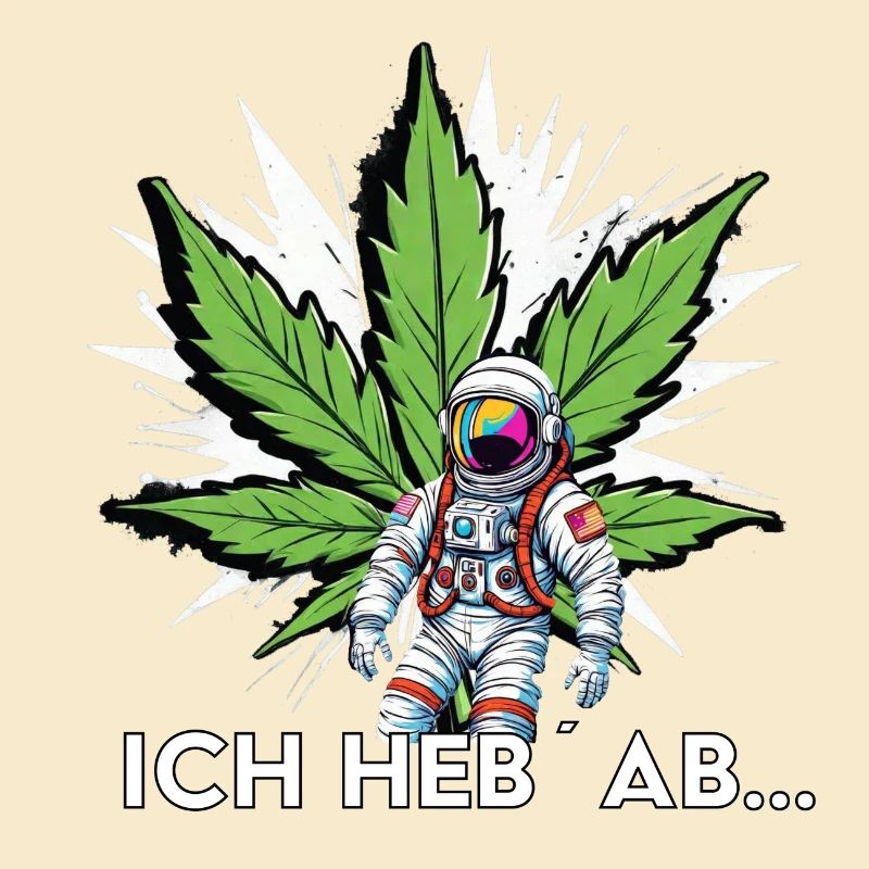 wie ein Astronaut