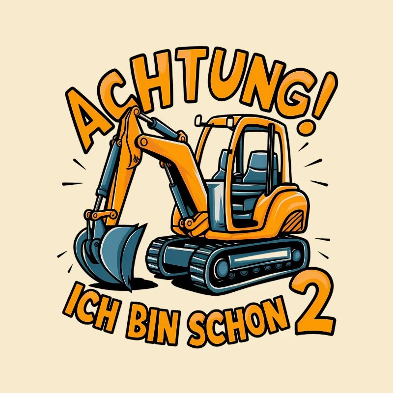Ich bin schon 2 - Bagger