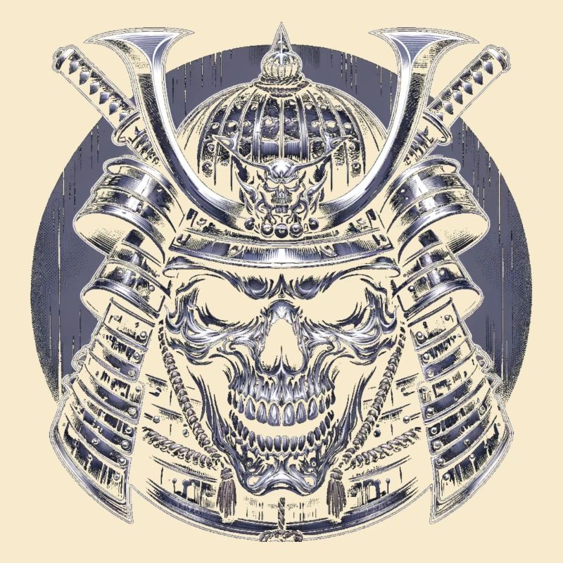 Samurai-Schädel der Seele
