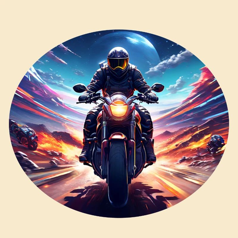 Motorradfahrer