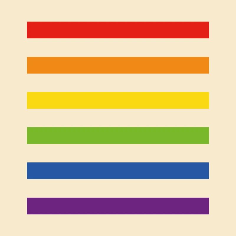 Rayures du drapeau de la fierté