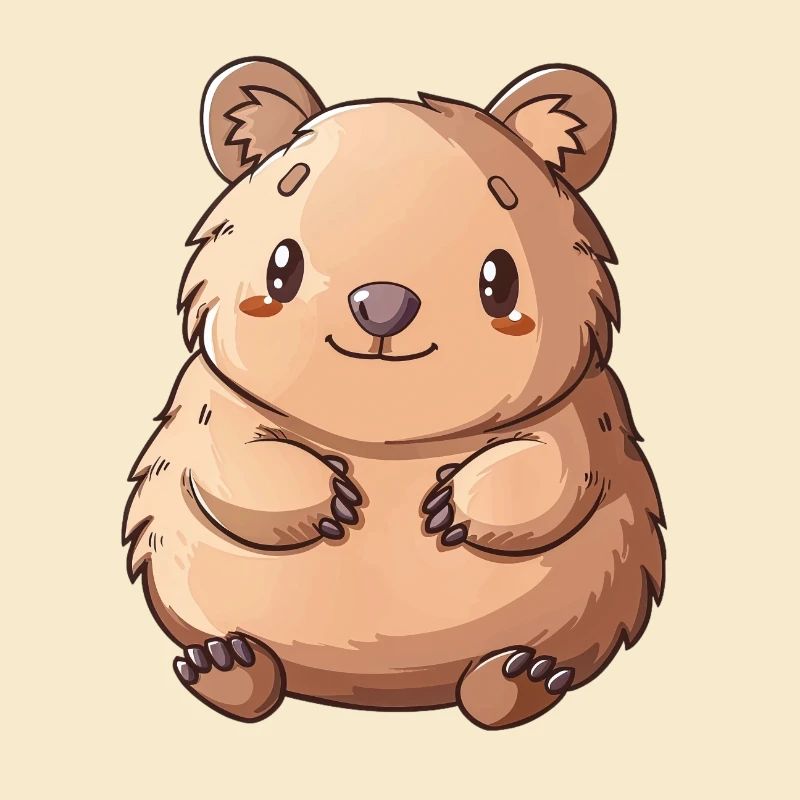 Kawaii Wombat