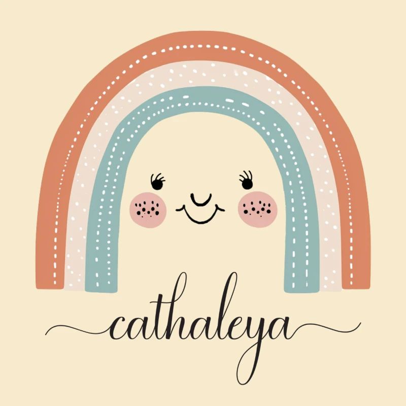 Cathaleya! Rainbow design, customizable