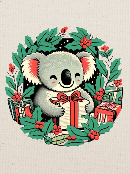 Weihnachts-Koala-Bär