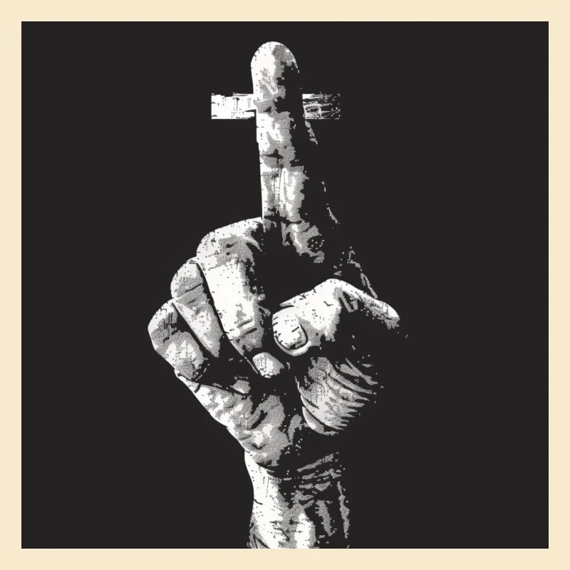 Cross finger