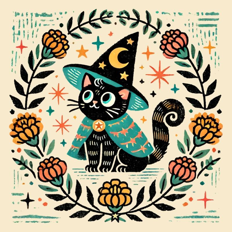 Chat sorcier