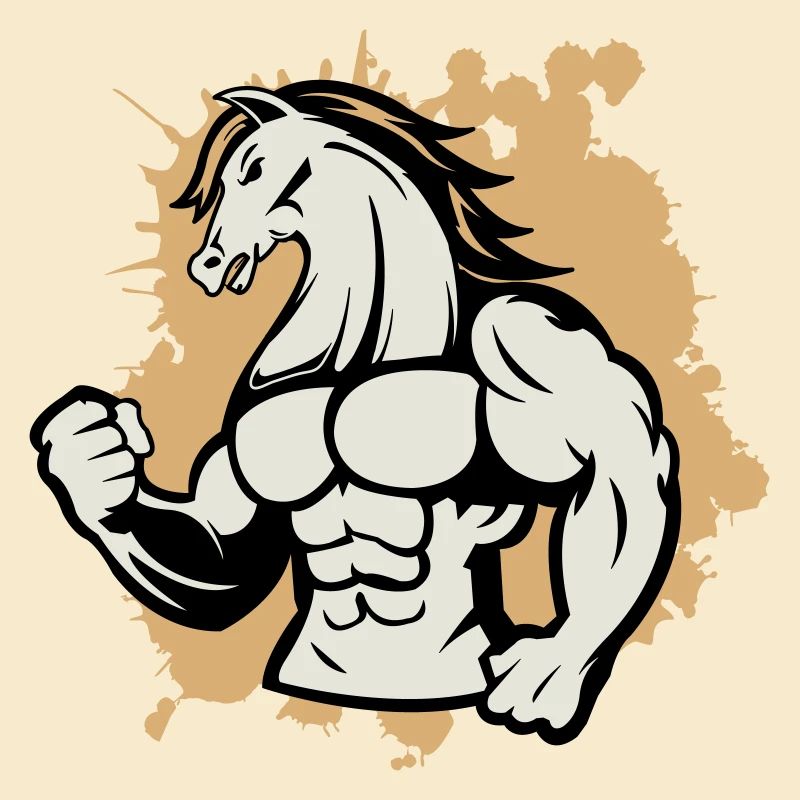 pferd stark