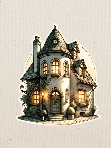Romantisches Haus