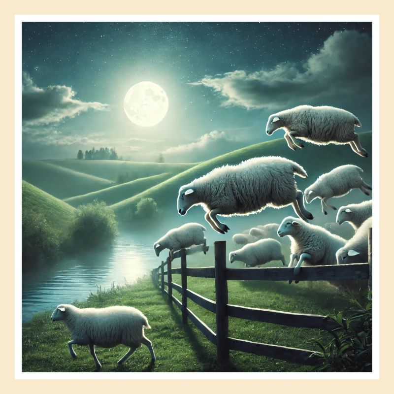 Counting sheep