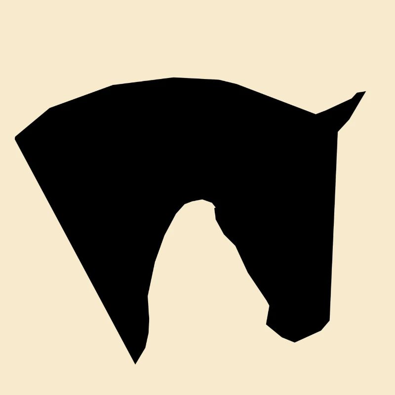 Edles Pferdekopf Design